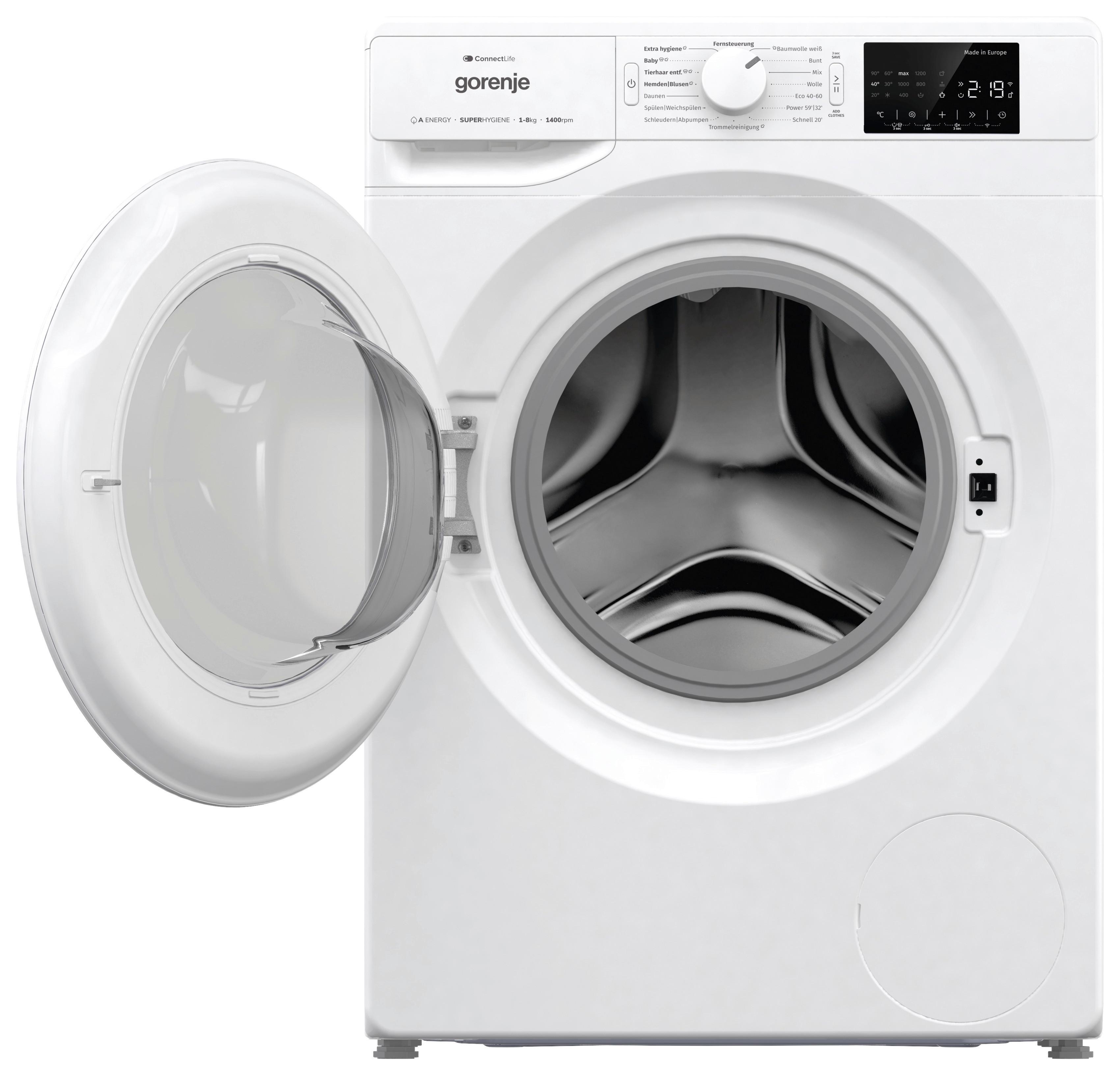 Waschmaschine WPNEI84A1DTS WPNEI84A1DTS - Weiß (60/85/54,5cm) - Gorenje