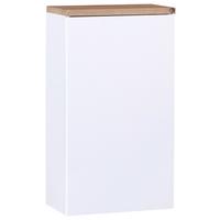 Viseći Element Marbella - bijela, Moderno, drvni materijal (40/70/20cm) - Premium Living