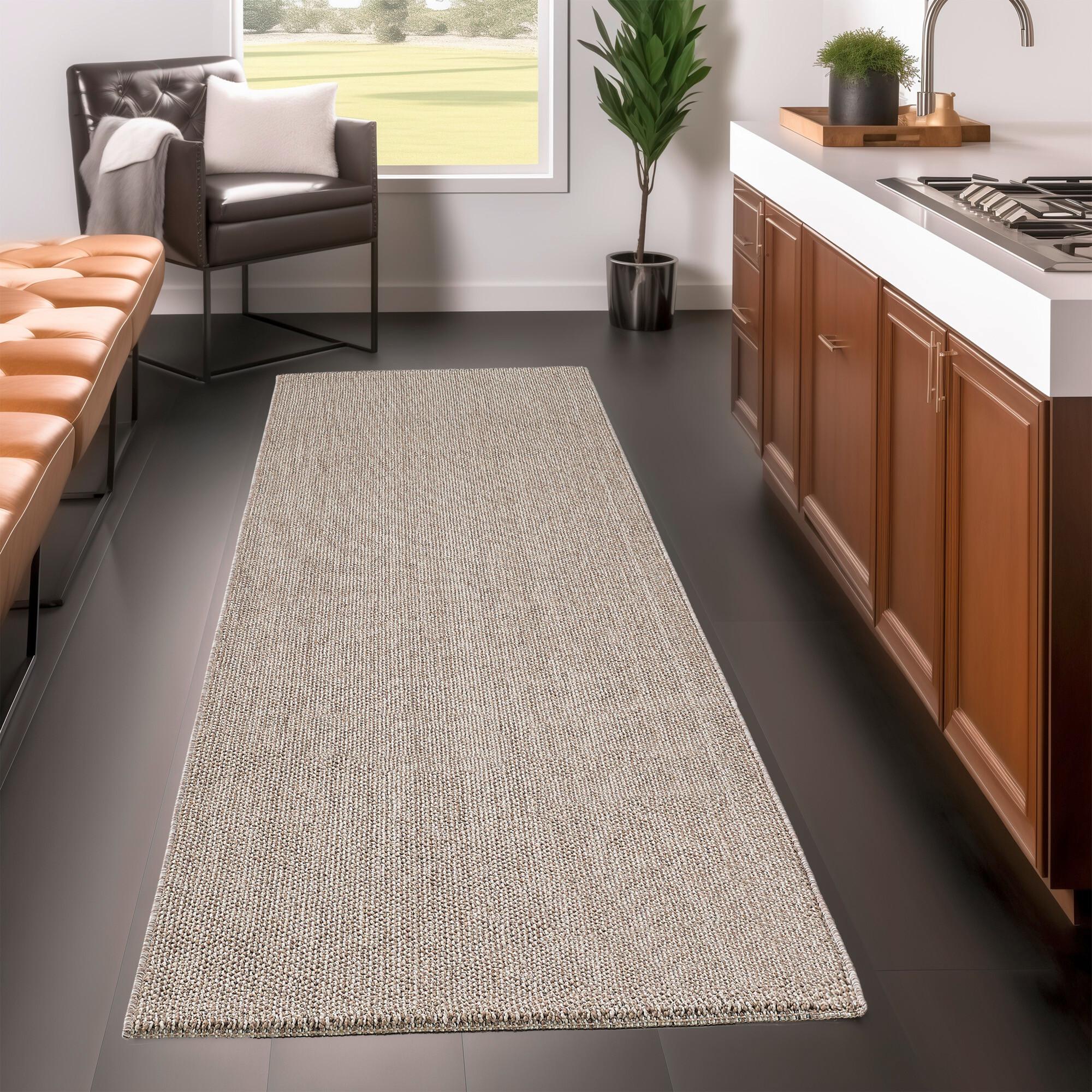 Läufer Loom Braun ca. 80x250cm - Braun, Basics, Textil (80/250cm) - Novel