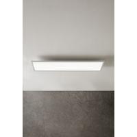 LAMPA SUFITOWA LED CORNELIUS -AKT- - biały, Modern, tworzywo sztuczne (120/30/7,5cm) - Premium Living