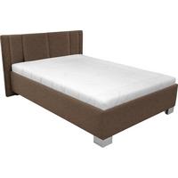 Tapecirani Krevet Stilo - bijela/boje kroma, drvo/tekstil (140/200cm)