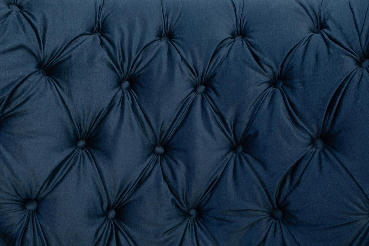Fotelja Cupido - tamno plava/crna, Design, tekstil/drvo (96/112/86cm) - Mömax
