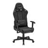 GAMINGSTOL PRINCE -EXKLUSIV- - vit/svart, Modern, textil/plast (67/126/67cm) - Dxracer
