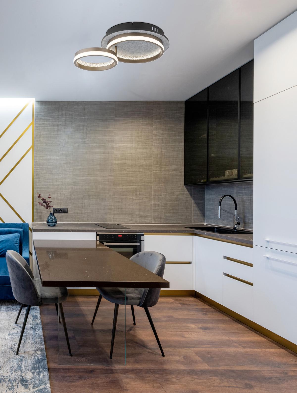 LED-DECKENLEUCHTE 67179D1 DELLA - Klar/Weiss, Design, Kunststoff/Metall (47,2/34/14cm) - Globo