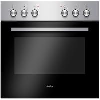 Einbauherd EH923640E - Edelstahlfarben/Schwarz, Metall (59,5/59,5/57,5cm) - Amica