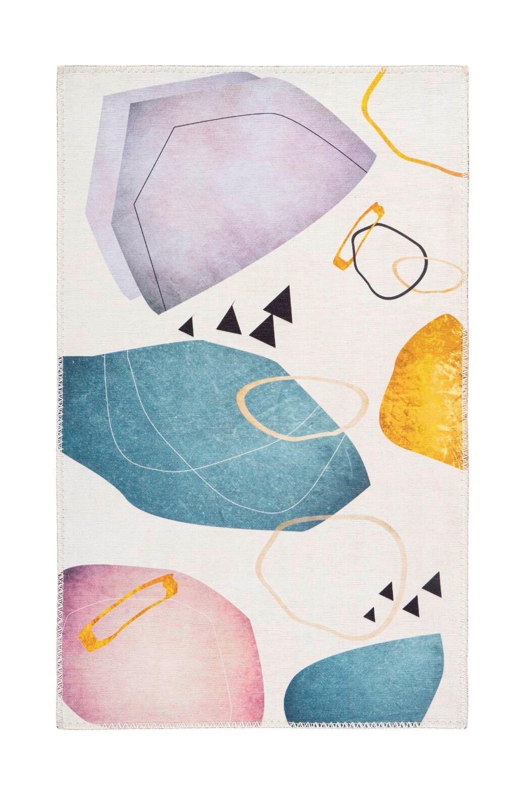 FLACHWEBETEPPICH PICASSA 200 MULTI - Multicolor, Konventionell, Textil (200/290cm) - Kayoom