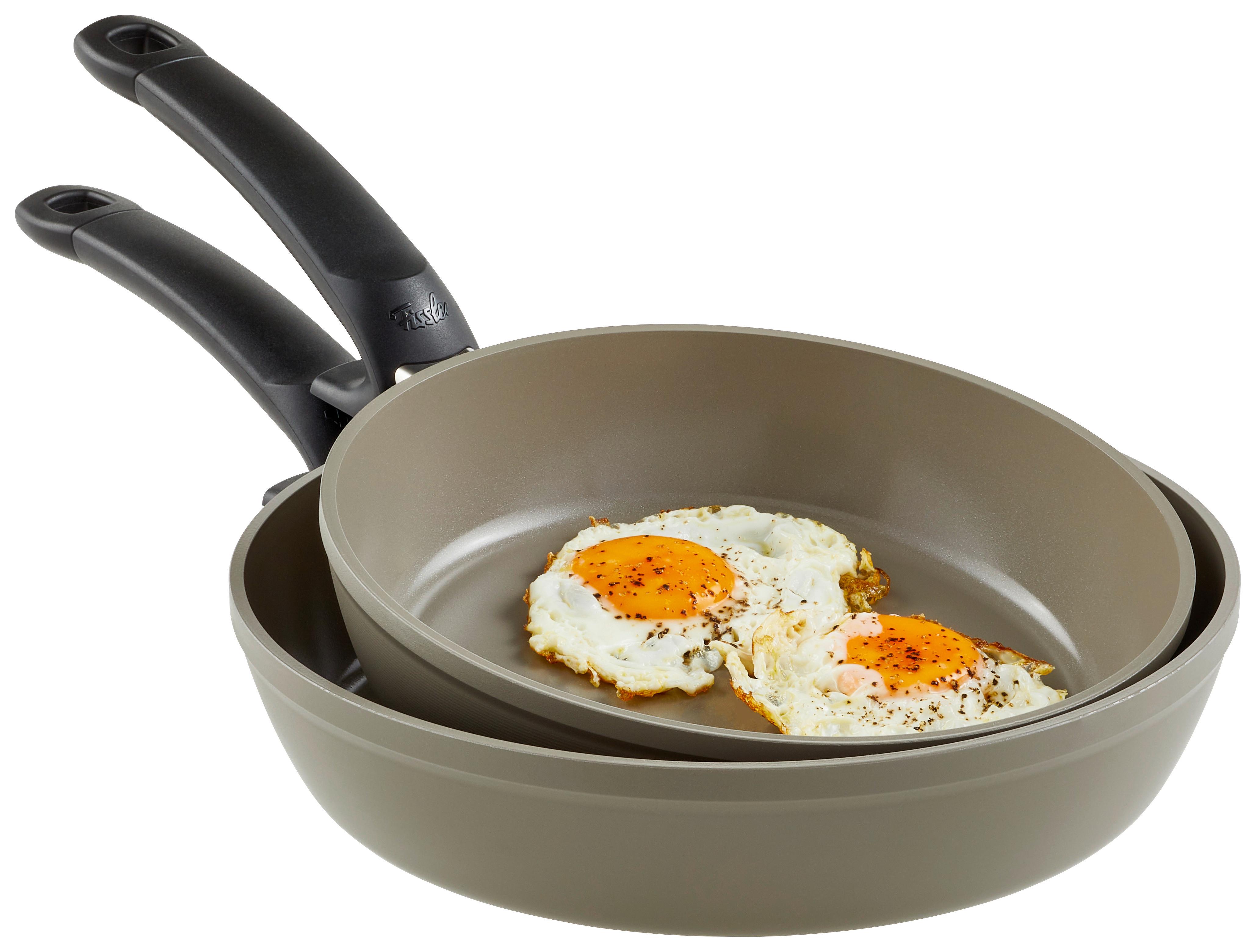 ZESTAW PATELNI 159-220-02-100/0 FISSLER - szary, Basics, metal - Fissler