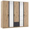 DULAP USI ROTATIVE DESPINA - culoare lemn stejar/stejar Artisan, Konventionell, material pe bază de lemn (226/210/54cm) - Modern Living