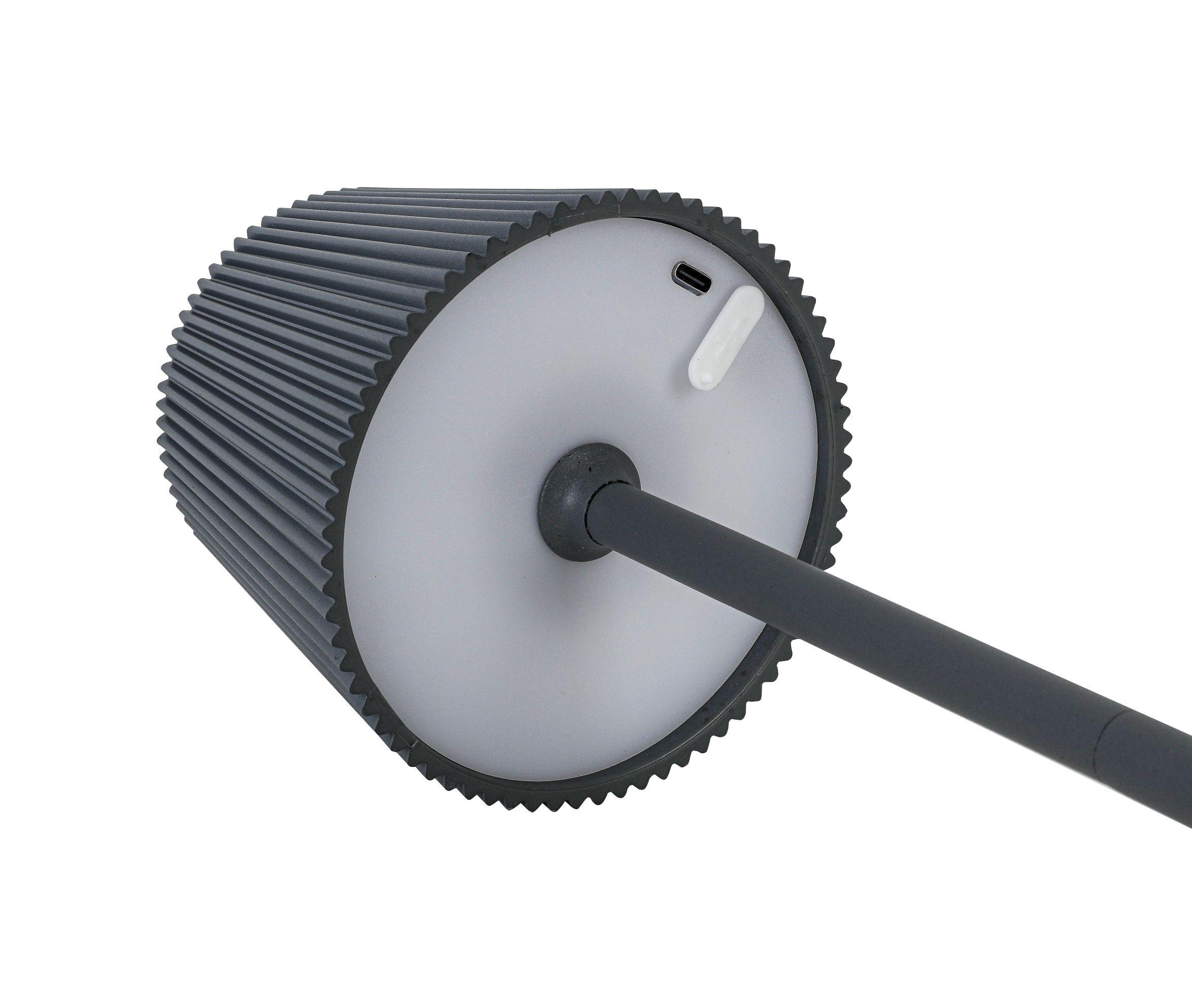 PORTABEL LAMPA MAXI - antracit, Modern, metall/plast (11/22- 36cm) - Mömax