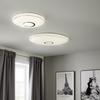 LED-TAKLAMPA ROSS -AKT- - vit/kromfärg, Romantik / Lanthus, metall/plast (68/68/8cm) - Mömax