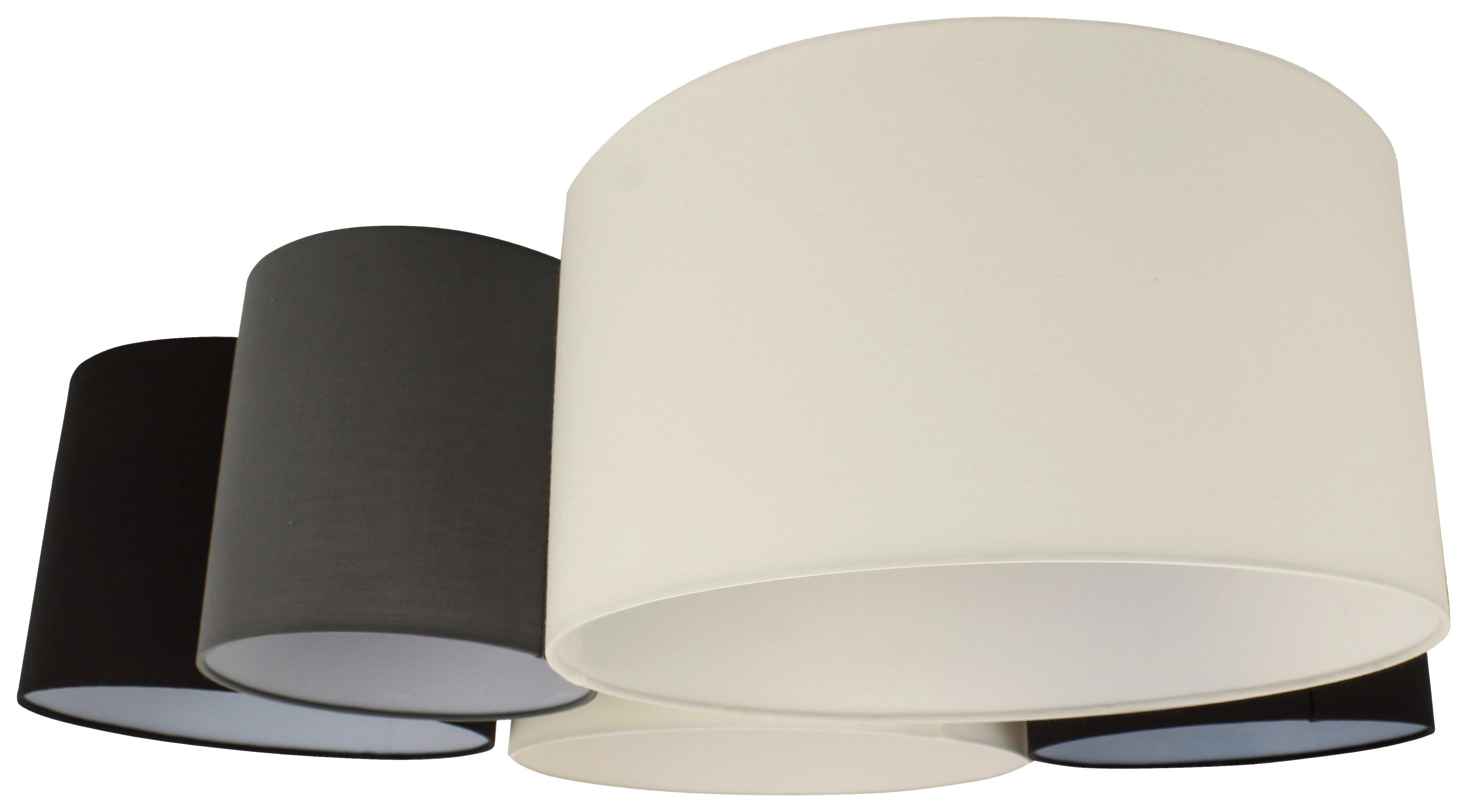 LAMPA SUFITOWA GOLDES II - biały, Design, tworzywo sztuczne/metal (90/76/26cm) - Novel