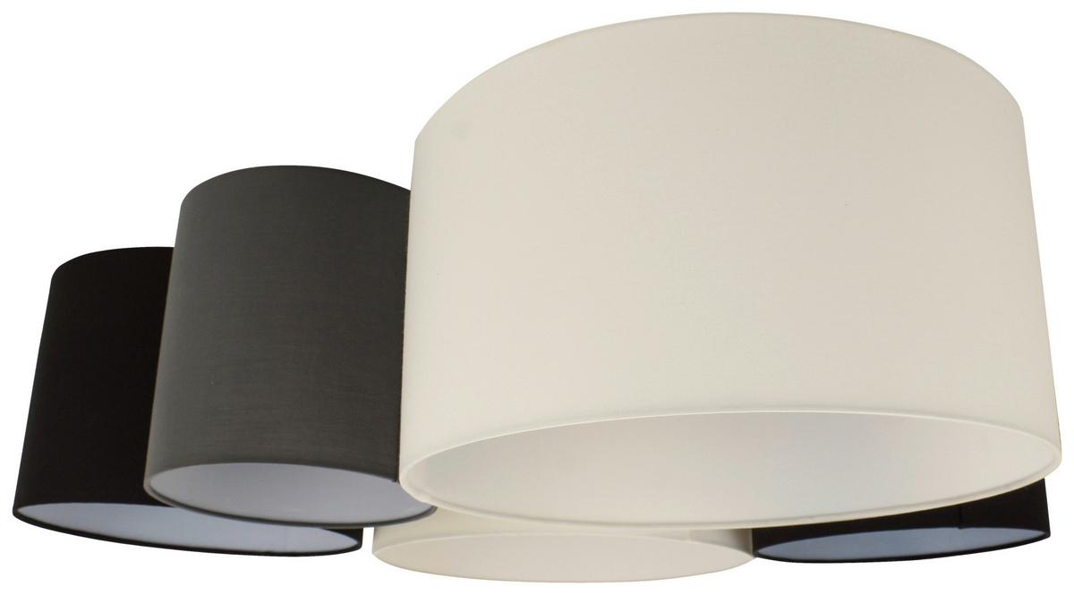 LAMPA SUFITOWA GOLDES II - biały, Design, tworzywo sztuczne/metal (90/76/26cm) - Novel