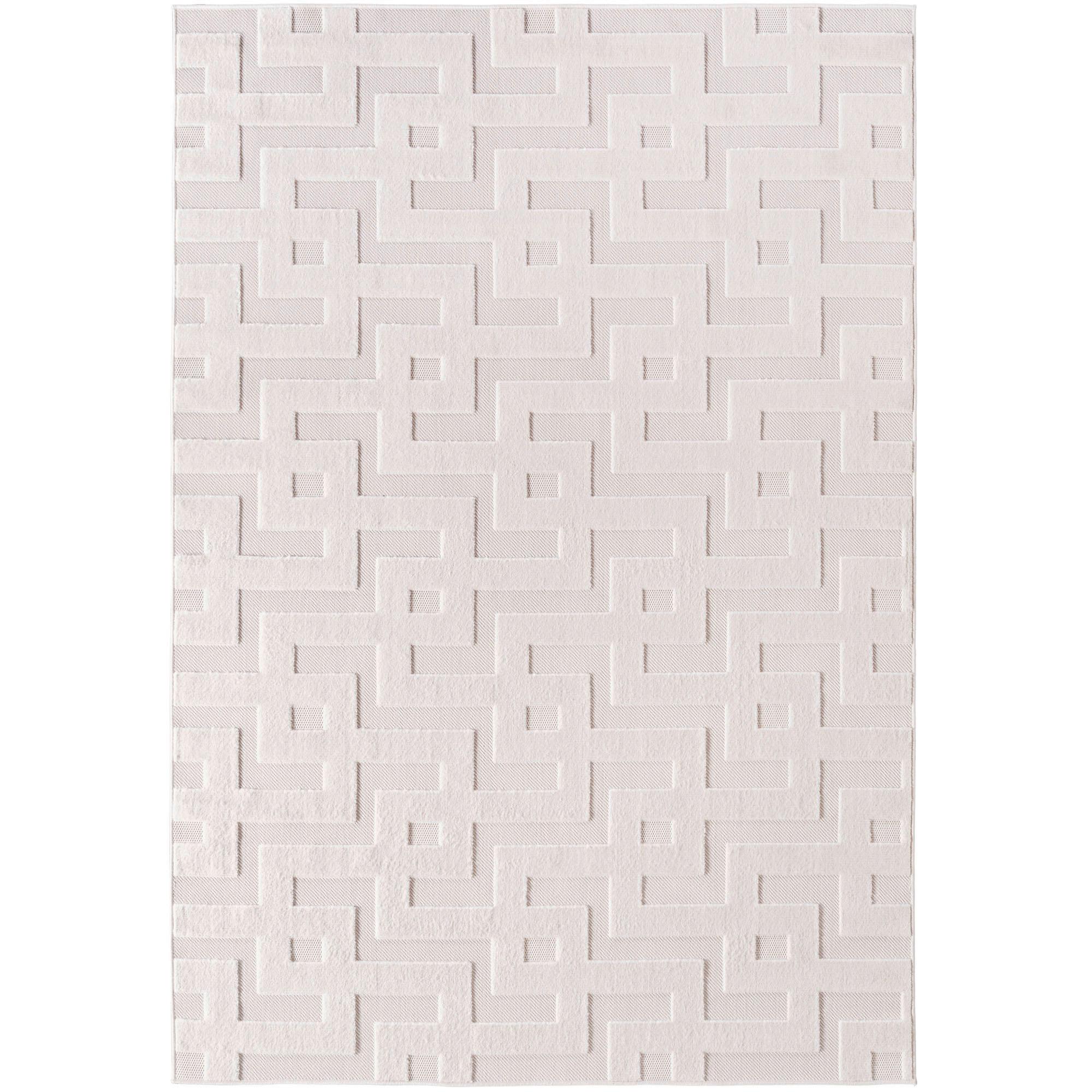 Flachwebeteppich Doha Creme ca. 200x290cm - Creme, Basics, Textil (200/290cm)