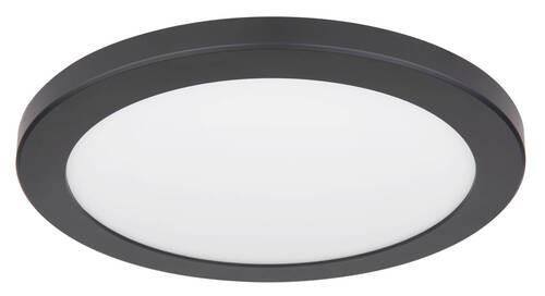LED Mennyezeti Lámpa Lasse 12379-24b - fekete, műanyag (29,8cm)