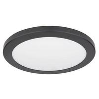 LED Mennyezeti Lámpa Lasse 12379-24b - fekete, műanyag (29,8cm)
