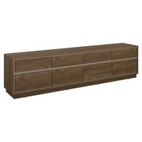Tv Szekrény Cosme - kasmírszínű/diószínű, Modern, faalapú anyag (220/54/40cm)