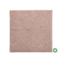 Badematte Bio Hanna in Rosa ca. 60x60cm - Rosa, Natur, Textil (60/60cm) - ecoTree