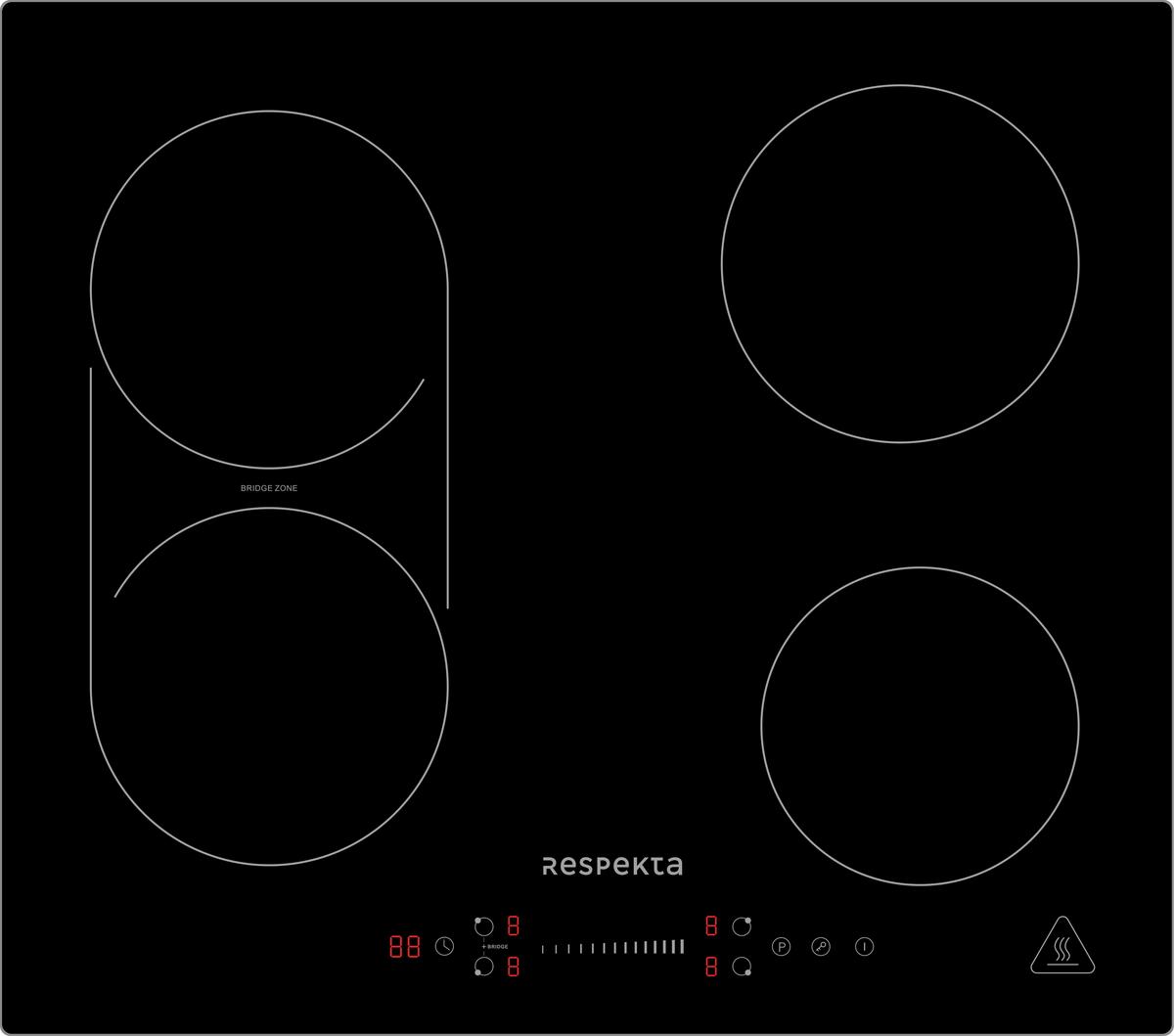 Set S Štedilnikom Aset121m6600i - črna, Basics, kovina/steklo (59,5/65,4/52,1cm) - Respekta