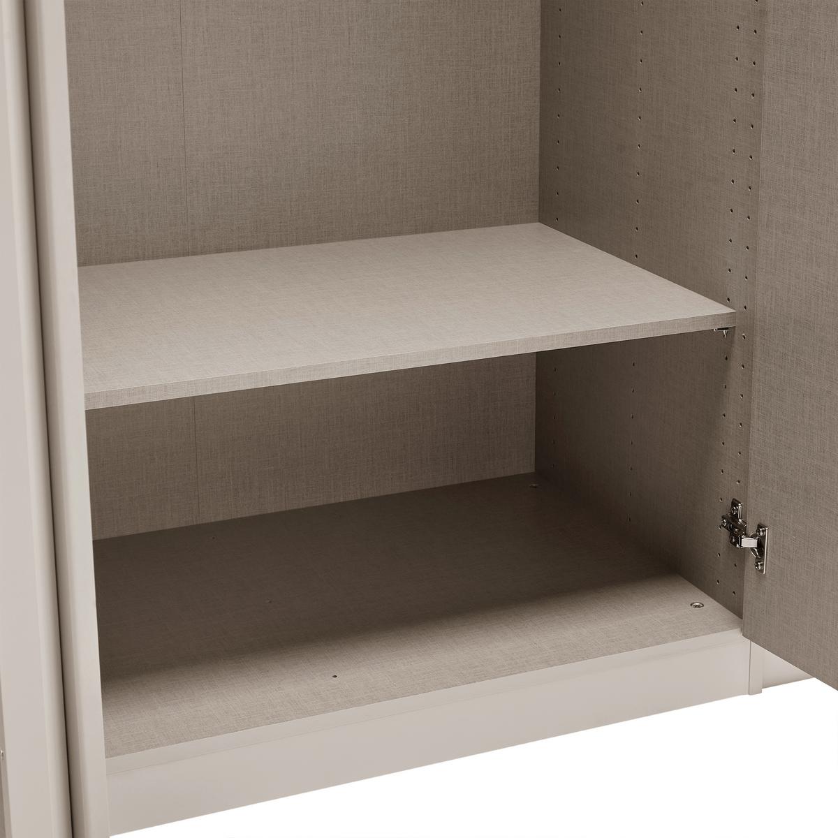 Drehtürenschrank Briona Champagnerfarben - Champagner, KONVENTIONELL, Holzwerkstoff/Metall (271/229/54cm) - Premium Living