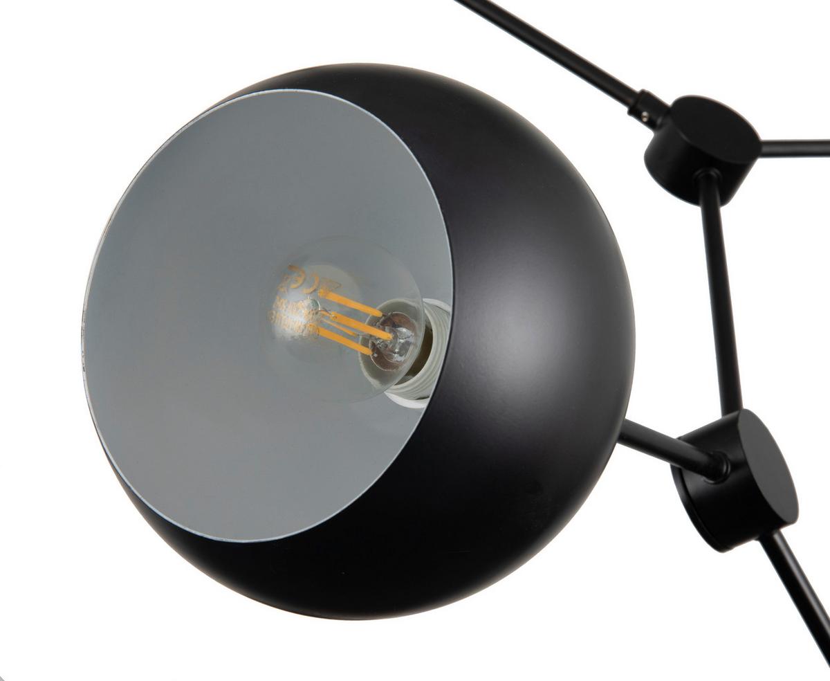 LAMPA WISZĄCA SHARLI - czarny, Trend, metal (148/110/159cm) - Novel