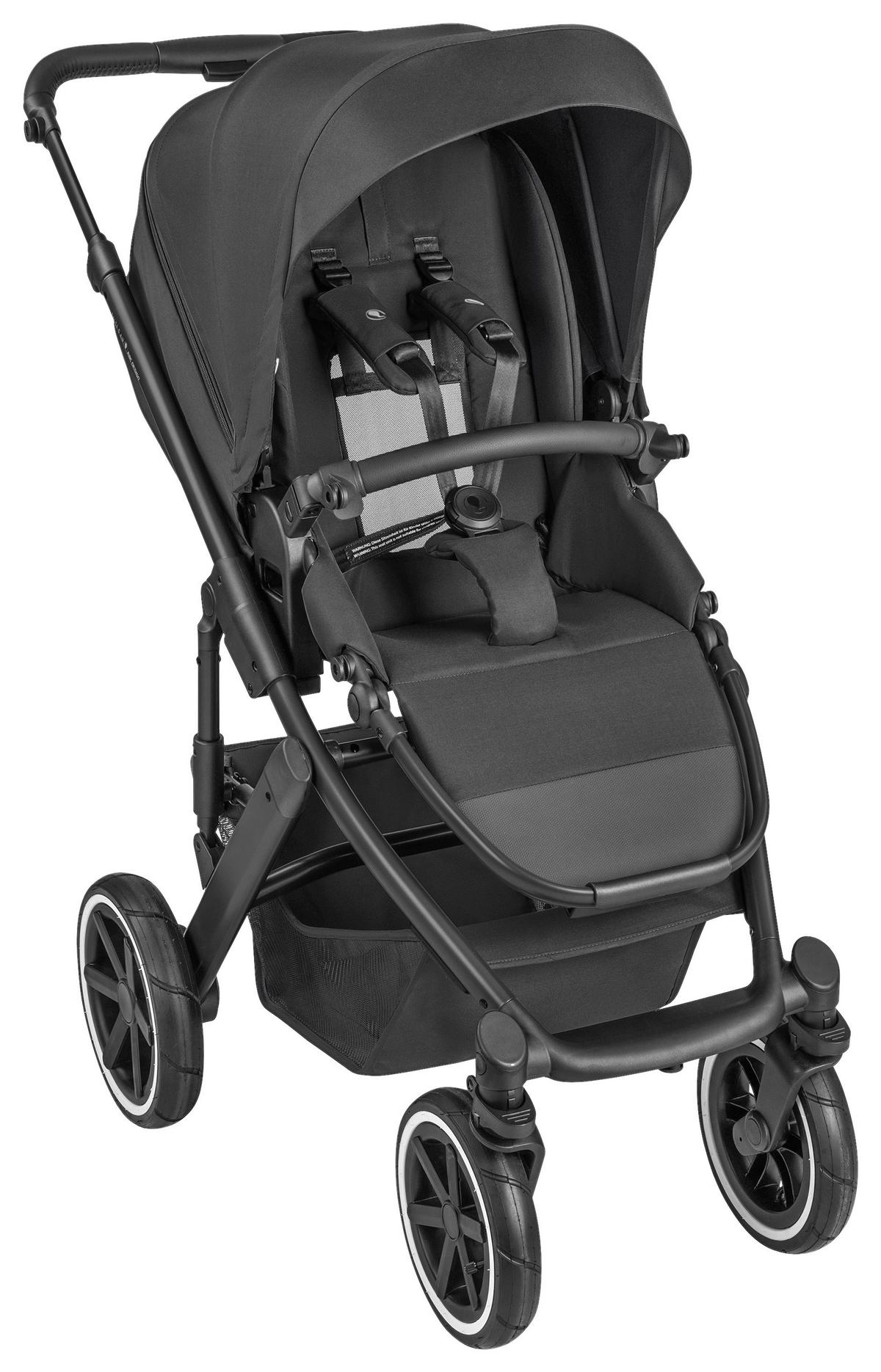 WÓZEK DZIECIĘCY - ZESTAW SALSA 5 AIR - czarny, Basics, metal/tkanina (63/118/95,5cm) - ABC Design