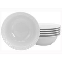 Set Skodelic Za Kosmiče Polo, 6-Delni - bela, Basics, keramika (17,5cm) - Creatable