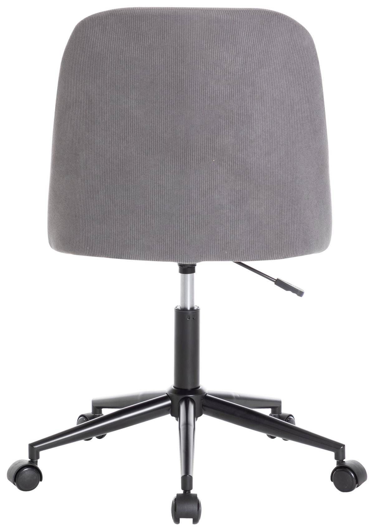 Drehstuhl Beetle Grau/Schwarz - Schwarz/Grau, MODERN, Holz/Kunststoff (48/85-94/56cm) - Mömax