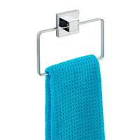 Suport pentru prosop Quadro - culoare crom, Modern, plastic/metal (19/14/3,5cm) - Wenko
