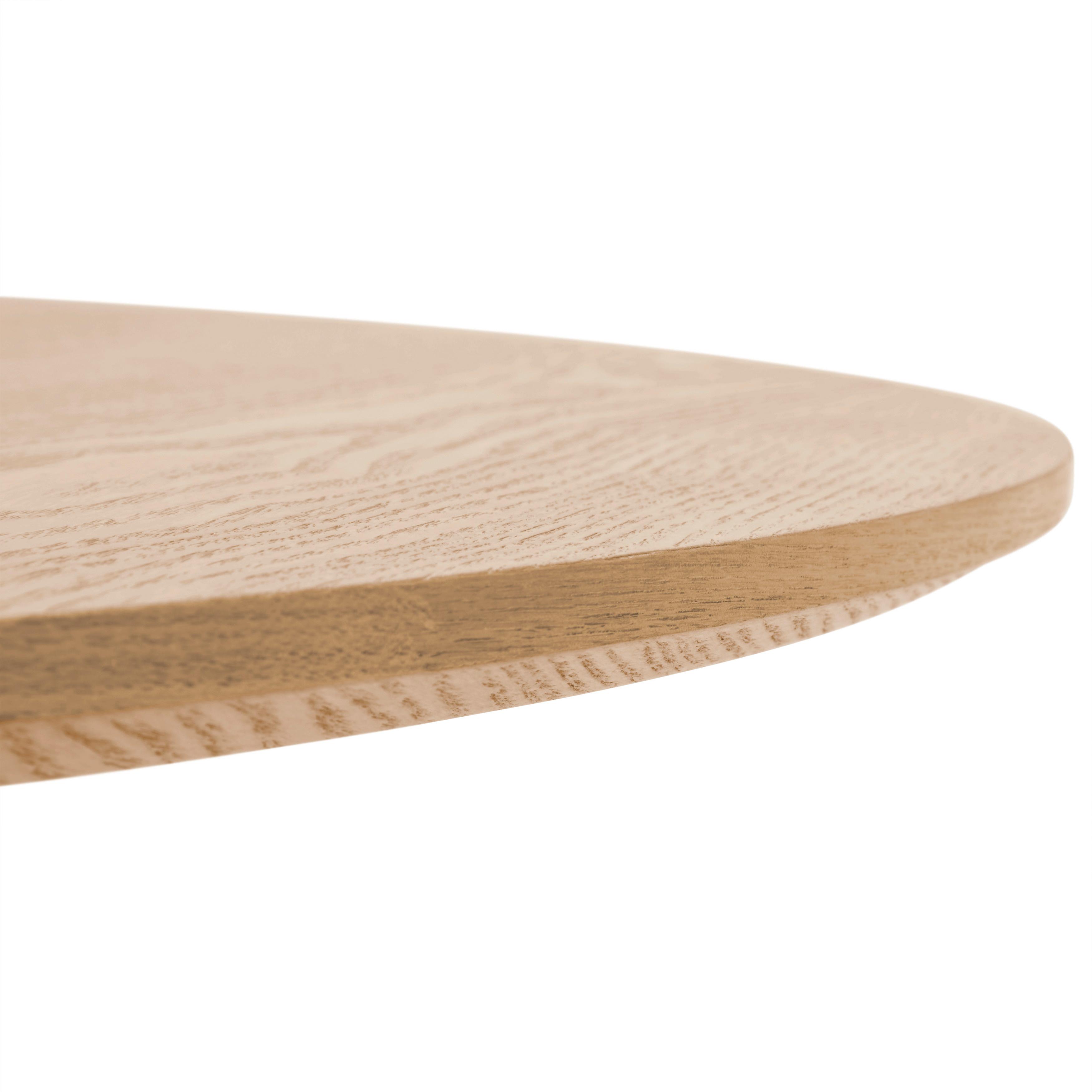MATBORD ARON - ekfärgad, Modern, trämaterial/trä (120/75/120cm) - Mömax