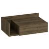 NACHTTISCH HEPHAISTOS - Walnussfarben, Design, Holzwerkstoff (60/21,4/35cm) - MID.YOU