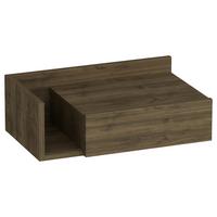 NACHTTISCH HEPHAISTOS - Walnussfarben, Design, Holzwerkstoff (60/21,4/35cm) - MID.YOU