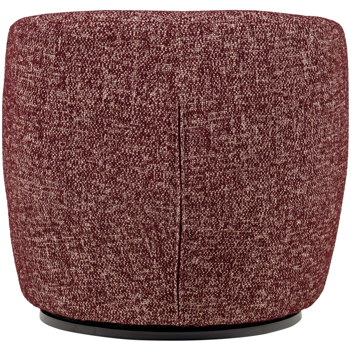 Cocktailsessel Serra Bordeaux - Bordeaux/Schwarz, Design, Kunststoff/Textil (70/68/77cm) - Livetastic