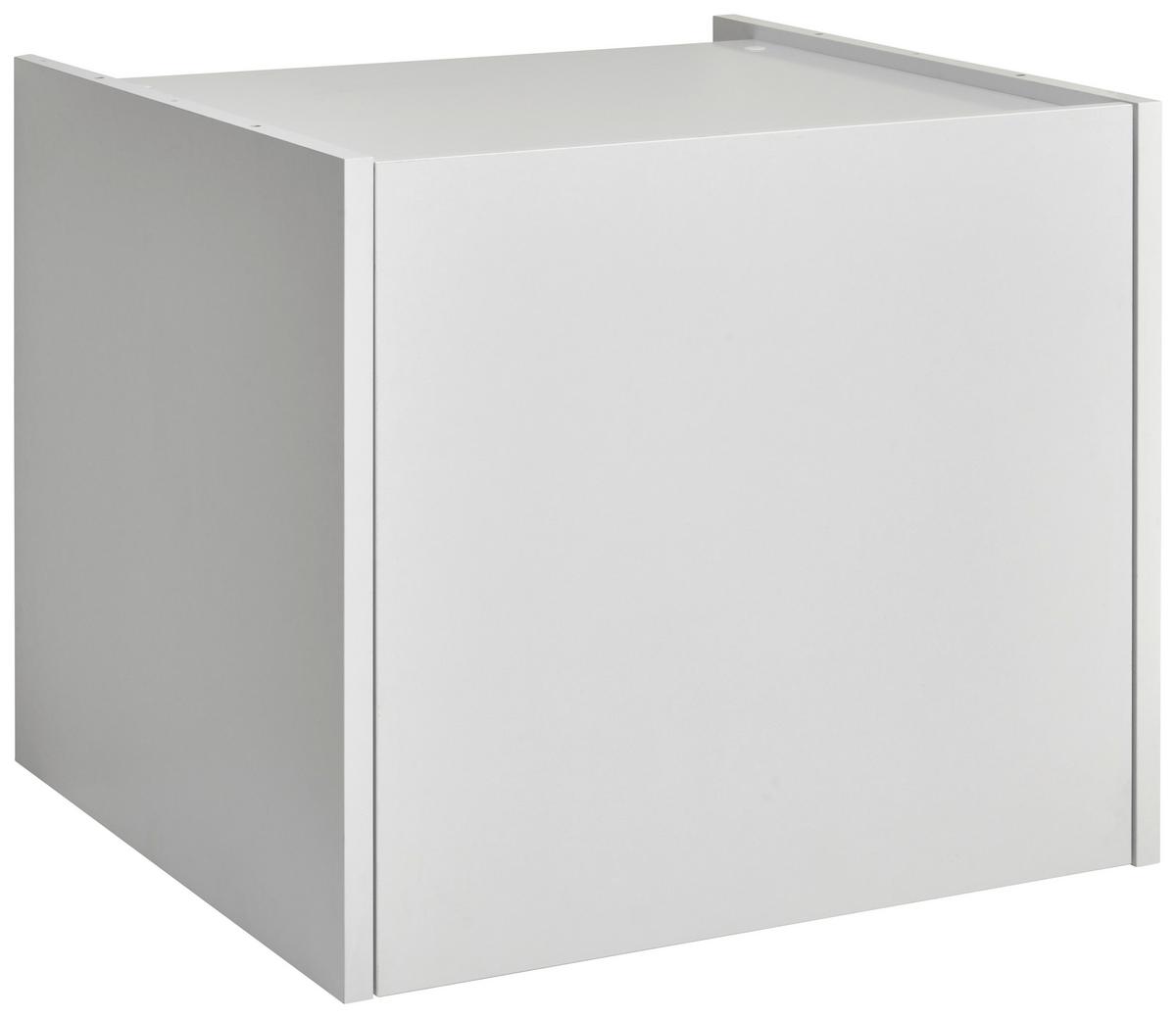 NADSTAWKA NA SZAFĘ LIV - biały, Basics, materiał drewnopochodny (67,5/58,2/67,5cm) - Xora