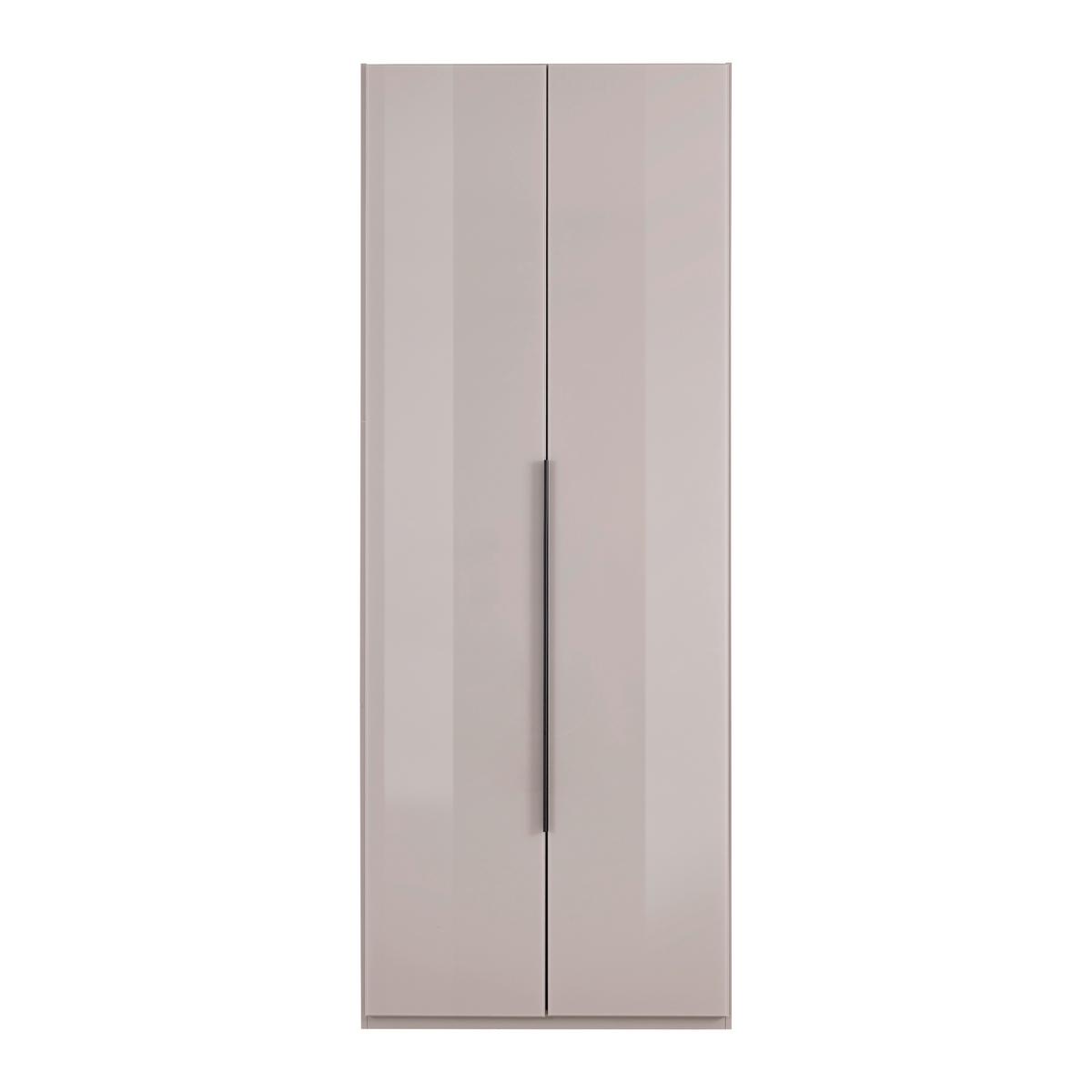 Ormar S Klasičnim Vratima New York - sahara/siva, Konvencionalno, staklo/drvni materijal (90/236/58cm) - Premium Living