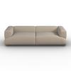 SOFFA TALIA - beige/Khaki, Modern, trä/textil (237/60,5/98cm) - Bessagi Home
