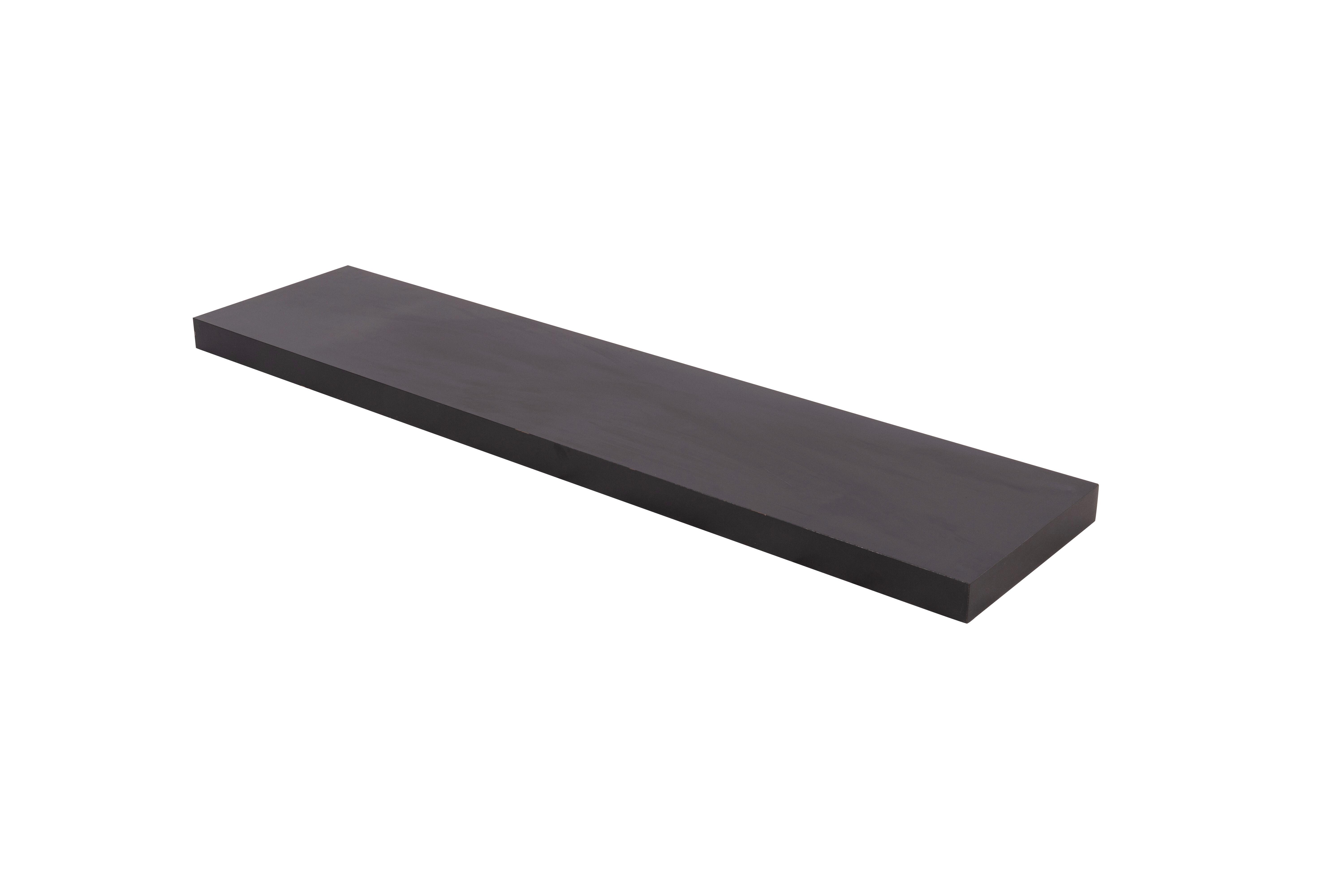 Wandboard B421458-4 Angus - Schwarz, Basics, Holzwerkstoff (100/23,5/3,8cm) - Globo