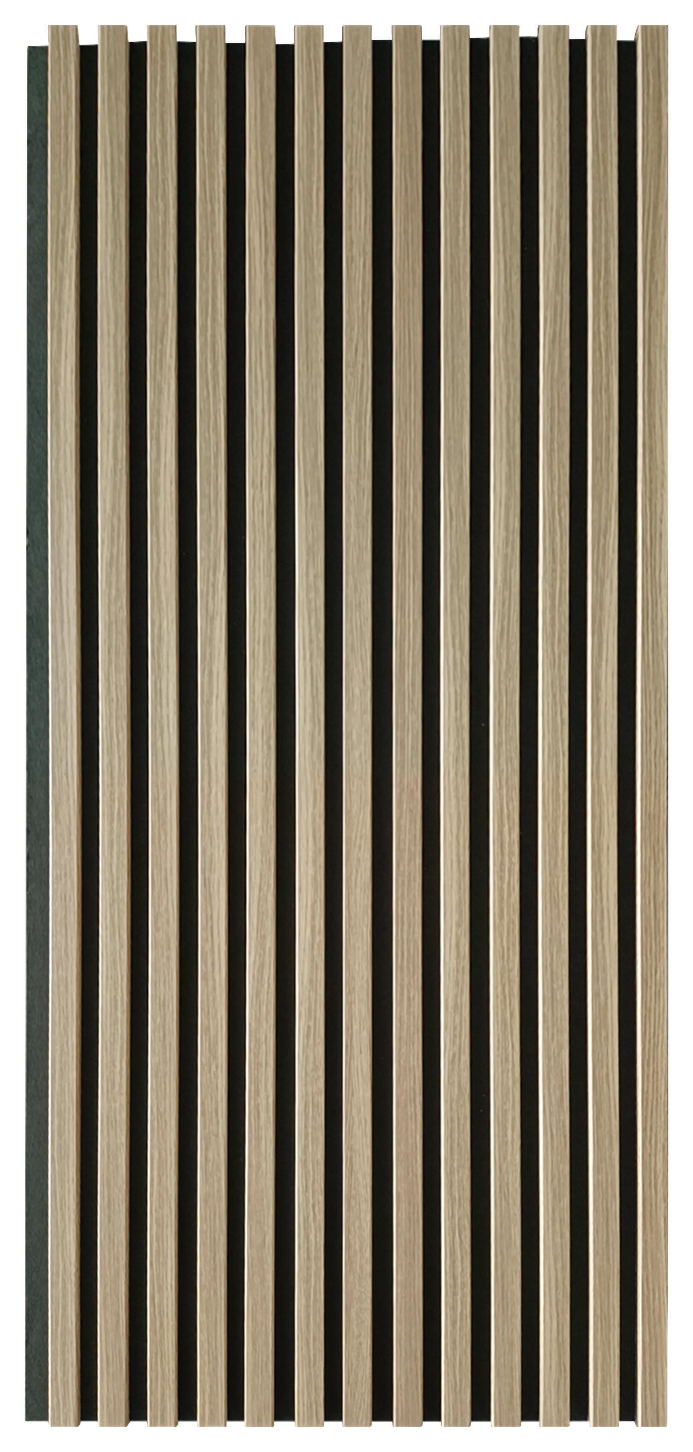 Akustični Panel Graz, 2-Delni Set, Barva Hrasta - hrast artisan, Moderno, umetna masa/leseni material (120/60/0,09cm)