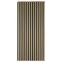 Akustični Panel Graz, 2-Delni Set, Barva Hrasta - hrast artisan, Moderno, umetna masa/leseni material (120/60/0,09cm)