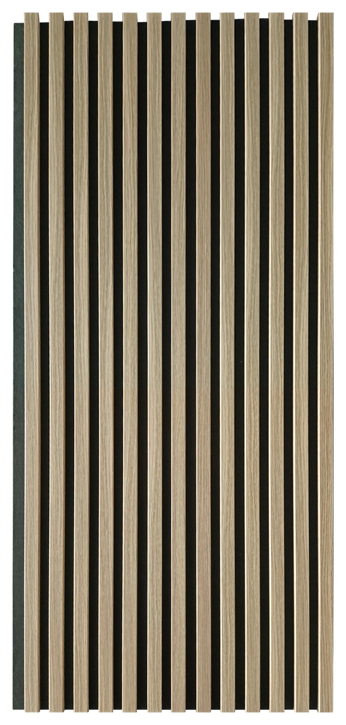 Akustični Panel Graz, 2-Delni Set, Barva Hrasta - hrast artisan, Moderno, umetna masa/leseni material (120/60/0,09cm)