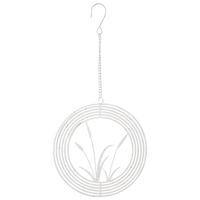 Dekohänger Nolani II Weiß - Weiß, KONVENTIONELL, Metall (18/18cm) - Mömax