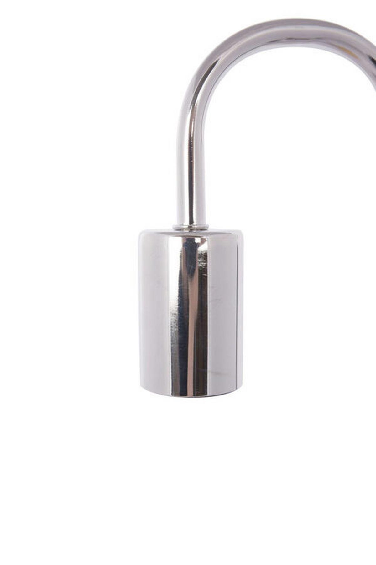 Tischleuchte Jbwnd-Chr-Tbl - Chromfarben, Trend, Holz/Metall (15/47/15cm) - Kayoom