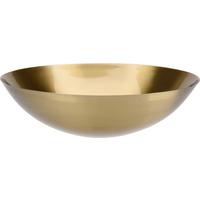Dísztál Ben - aranyszínű, fém (27/7,5cm)