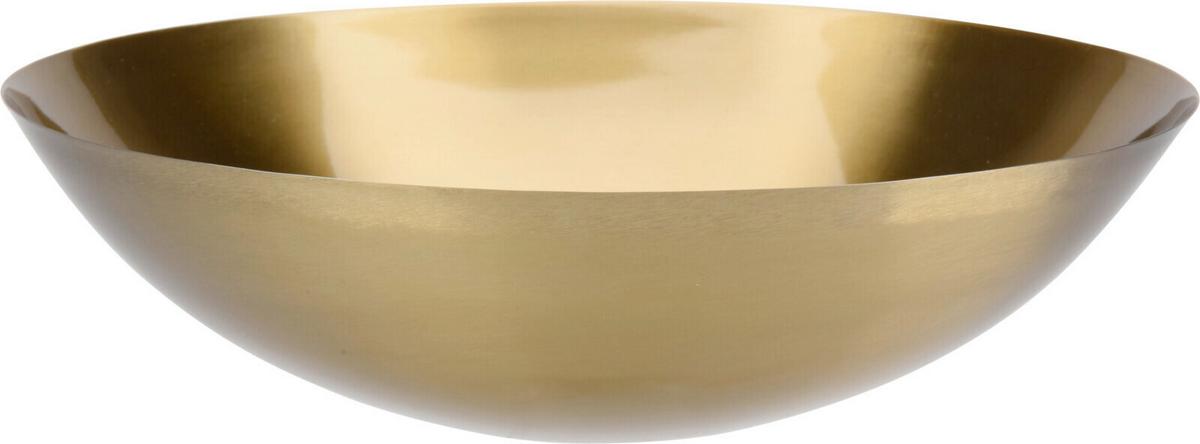 Dísztál Ben - aranyszínű, fém (27/7,5cm)