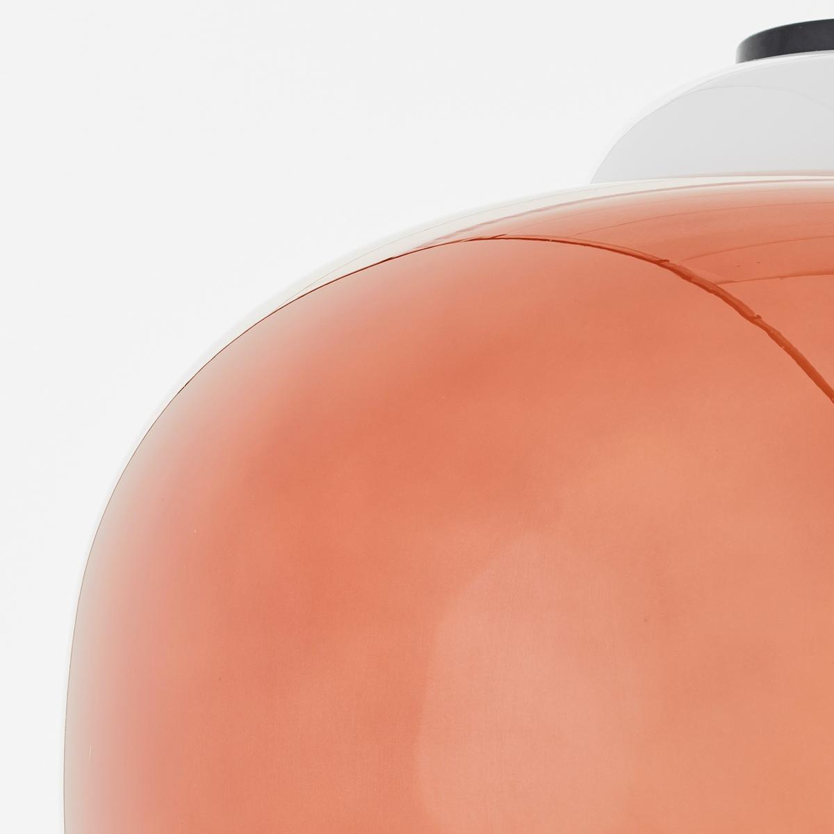 Pendelleuchte Blop Orange max. 60 Watt - Orange, Design, Glas/Metall (30/128,5cm) - Brilliant