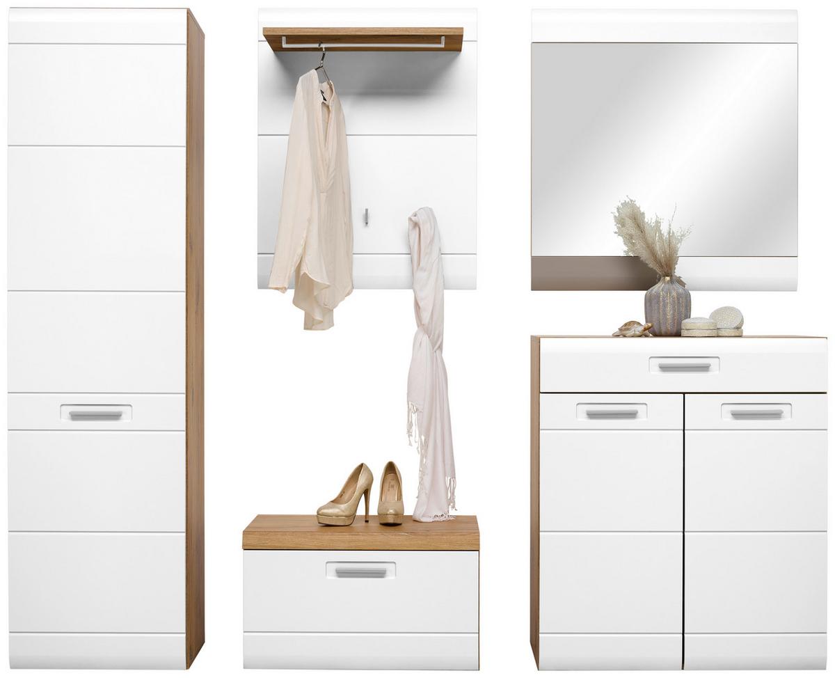 Panou cuier Auris - alb, Modern (70/90/30cm) - Modern Living