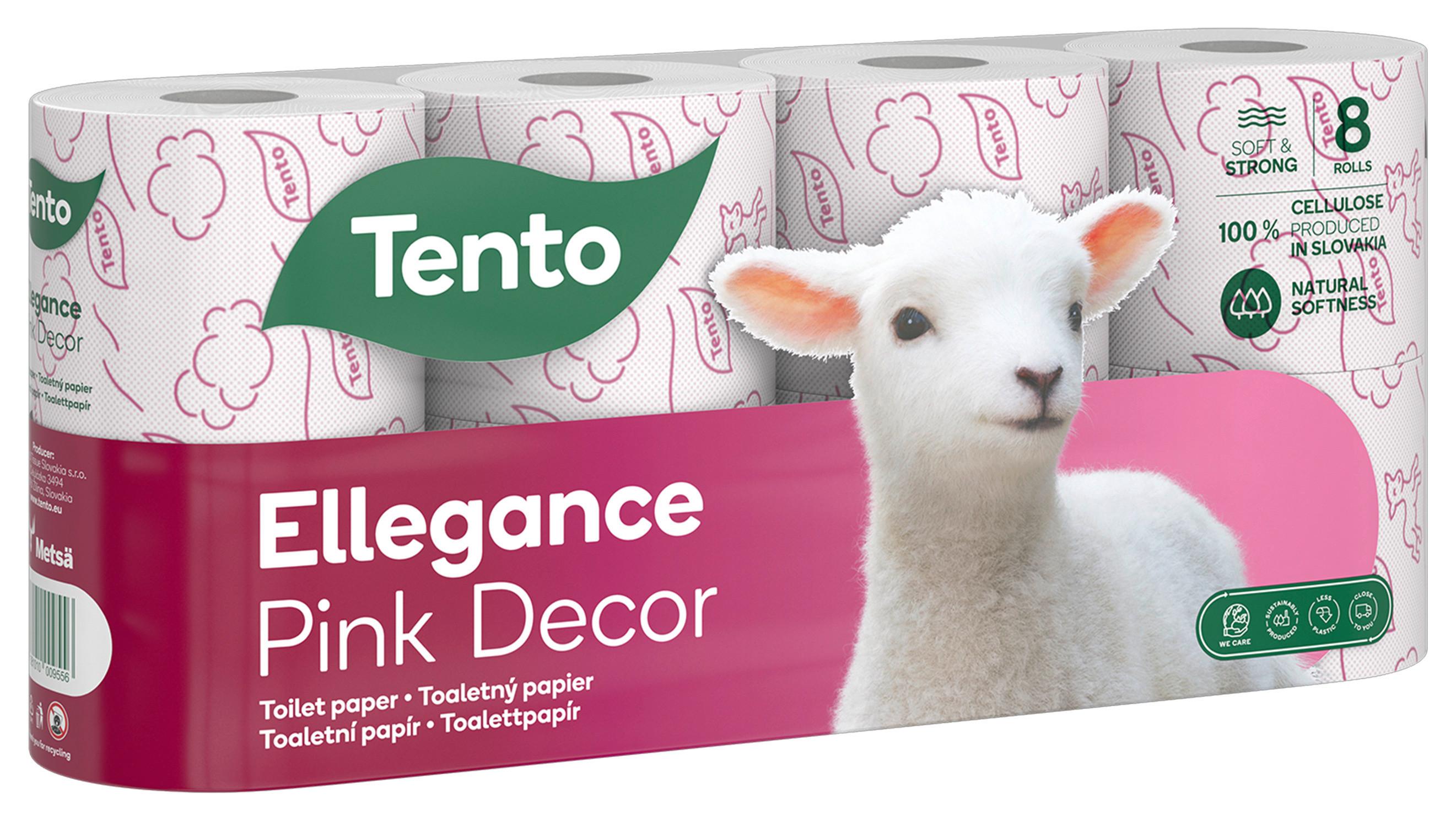 Wc Papír Tento Pink Decor