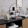 FRISTÅENDE HYLLA ILONA - svart/antracit, Basics, keramik (43/44/11cm) - Modern Living
