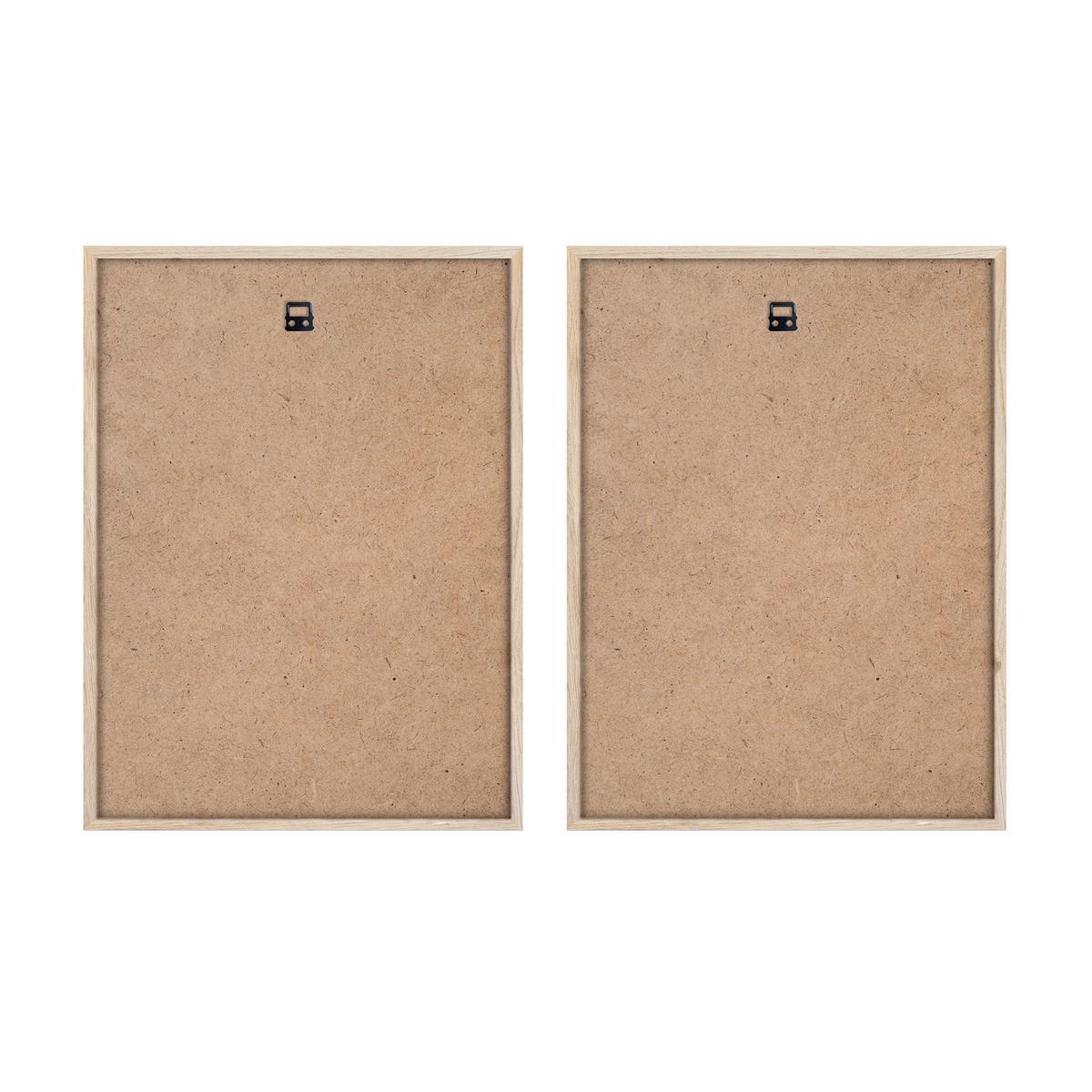 Bilderset Selloana Beige ca. 30x40cm - Beige, Basics, Holz/Papier (30/40/2.5cm)