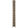 CD-Regal in Sandeiche - Eichefarben, Holzwerkstoff (20/185/17cm) - MÖMAX modern living