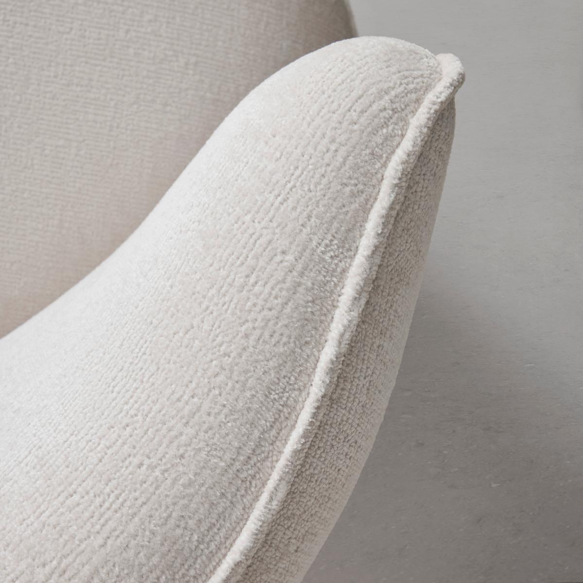 Sessel Jasima in Beige drehbar - Beige/Schwarz, Modern, Textil/Metall (77/81/85cm) - Premium Living